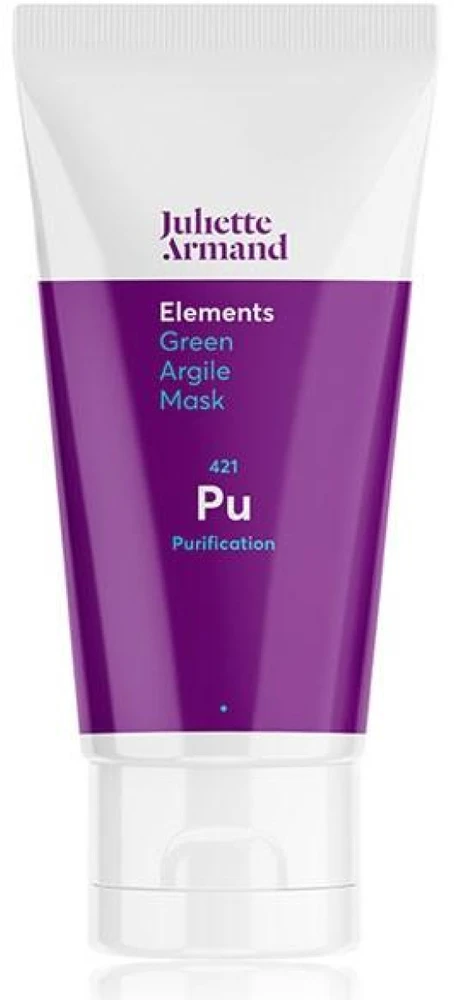 Juliette Armand Elements Argile Žalias Mask riebiai odai skirta kaukė, 50 ml