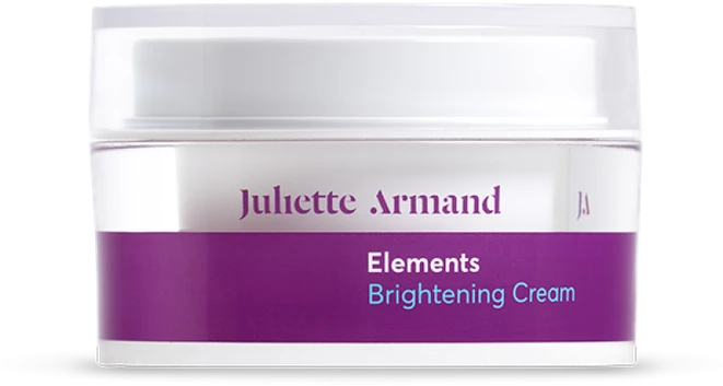 Juliette Armand Elements Brightening Kreminis šviesinantis veido kremas odai su pigmentacijos dėmėmis, 50 ml