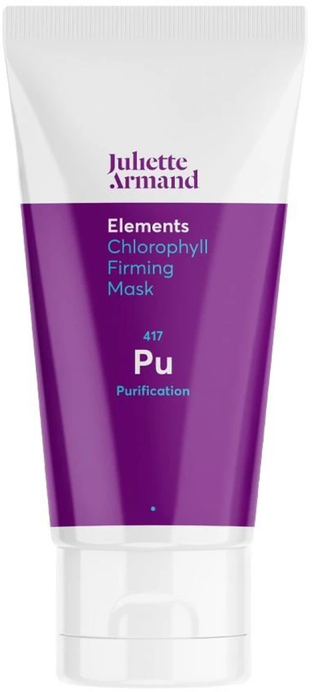 Juliette Armand Elements Chlorophyll Firming Mask stangrinanti kauke su chlorofilu, 50 ml