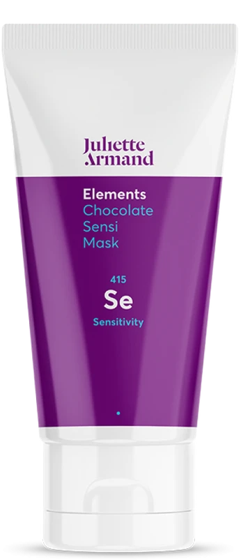 Juliette Armand Elements Chocolate Sensi Mask veido kaukė jautriai odai, 50 ml
