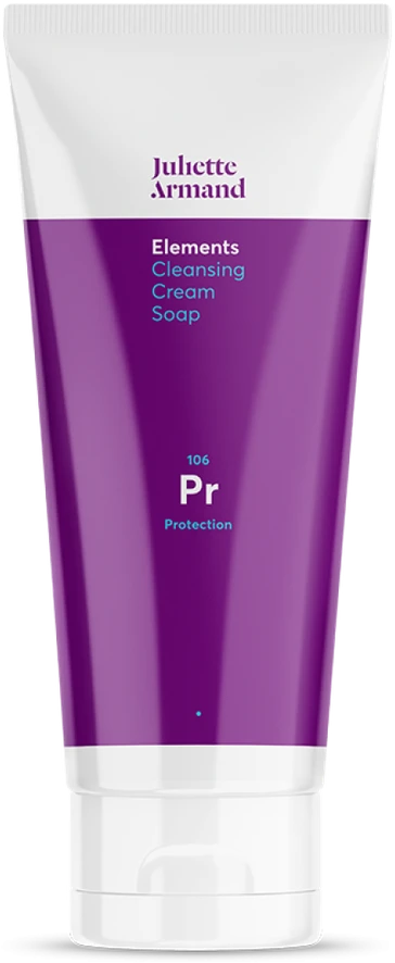 Juliette Armand Elements Cleansing Kreminis Soap kreminis muilo tekstūros prausiklis visiems odos tipams, 210 ml