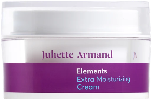 Juliette Armand Elements Extra Moisturizing Kreminis stangrinantis, drėkinantis veido kremas sausai odai, 50 ml