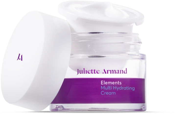 Juliette Armand Elements Multi Hydrating Kreminis drėkinantis veido kremas visiems odos tipams, 50 ml