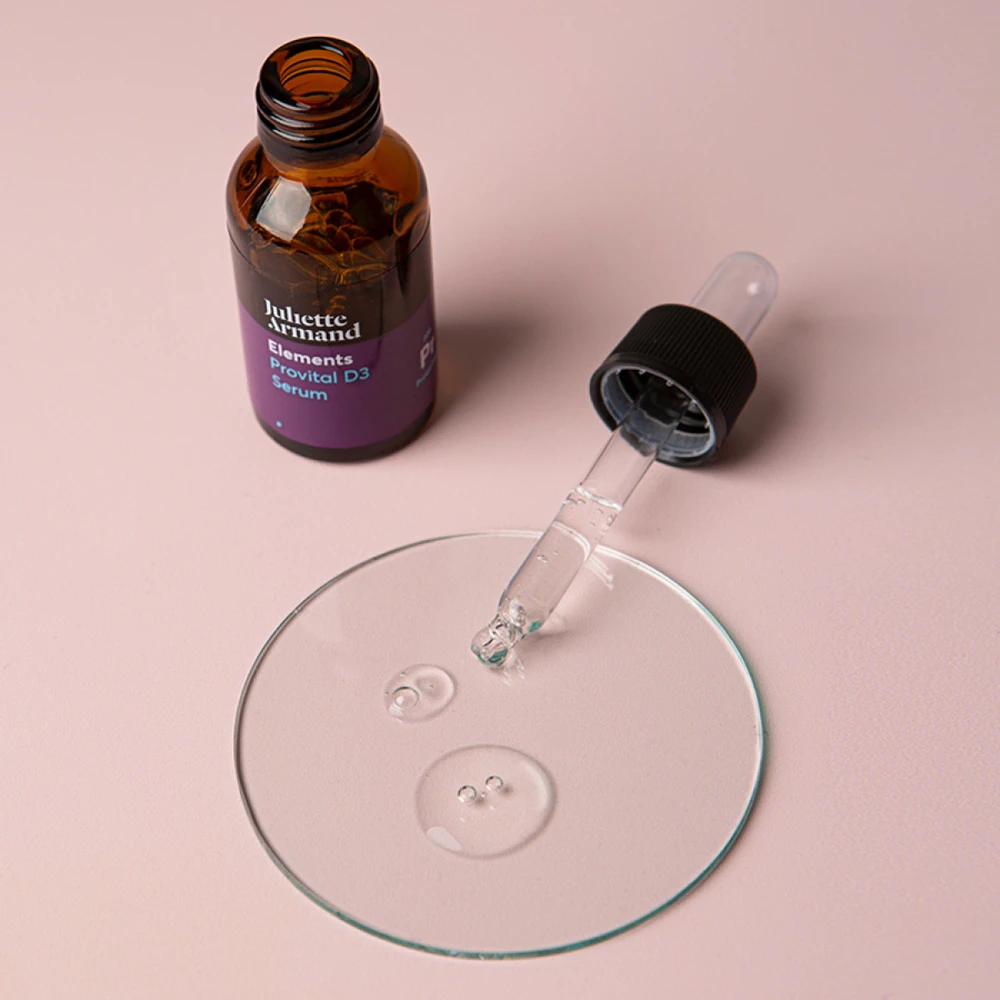 Juliette Armand Elements Provital D3 Serum apsaugantis serumas su vitaminu D3 visų tipų odai, 20 ml