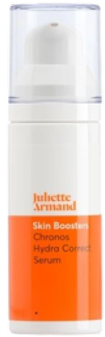Juliette Armand Skin Boosters Chronos Hydra Correct Serum priešraukšlinis ir aktyviai drėkinantis serumas, 30 ml