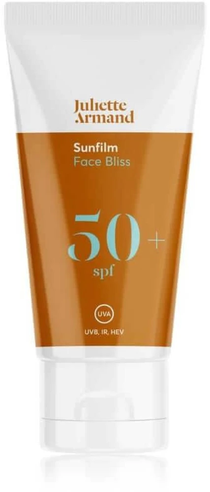 Juliette Armand Sunfilm Face Bliss 50+ SPF veido kremas su 50+SPF, 55 ml