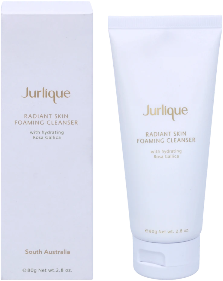 Jurlique Radiant Skin Foaming Valiklis skaistinantis veido prausiklis, 80 g