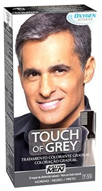 Just For Men Combe Touch Of Pilkas Brown Juodas Vyrams 40g