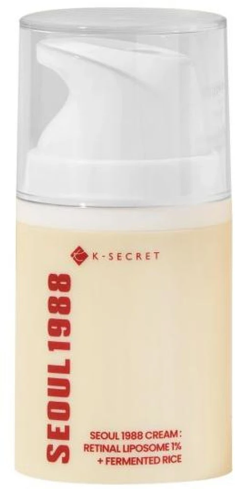 K-Secret Seoul 1988 Face Kreminis Retinal Liposome 1% + Fermented Rice veido kremas, 50 ml