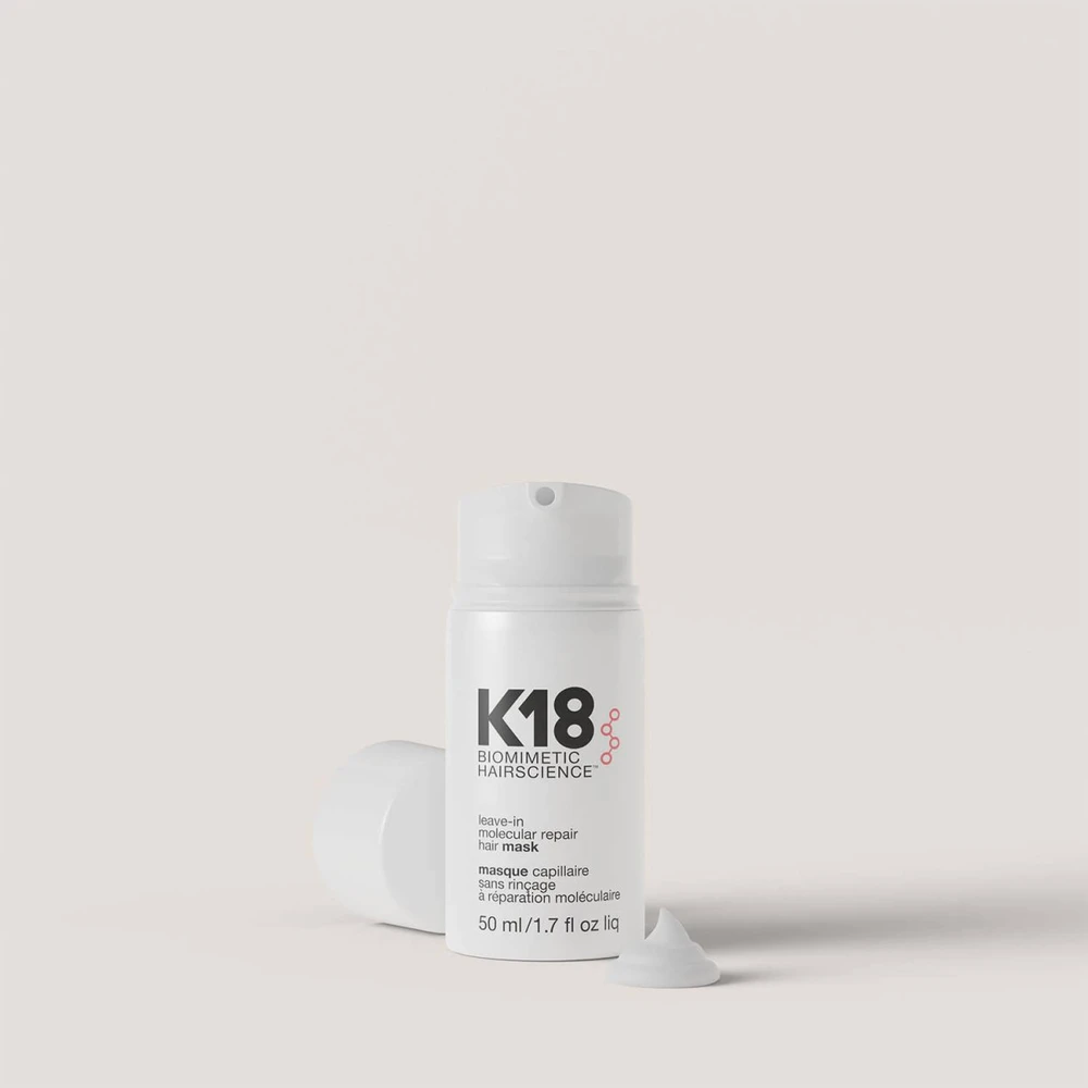 Nenuplaunama atkuriamoji plaukų kaukė K18 Leave-in Molecular Repair Hair Mask, 50 ml
