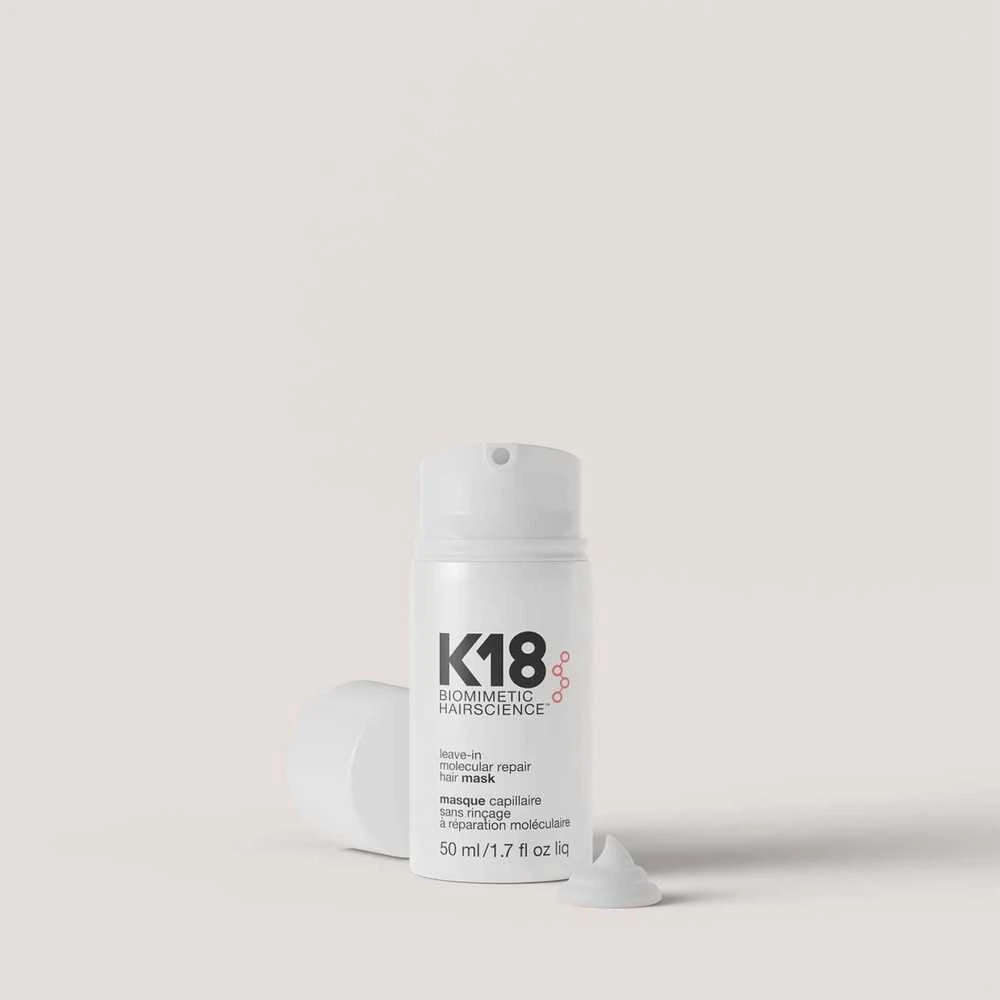Nenuplaunama atkuriamoji plaukų kaukė K18 Leave-in Molecular Repair Hair Mask, 50 ml