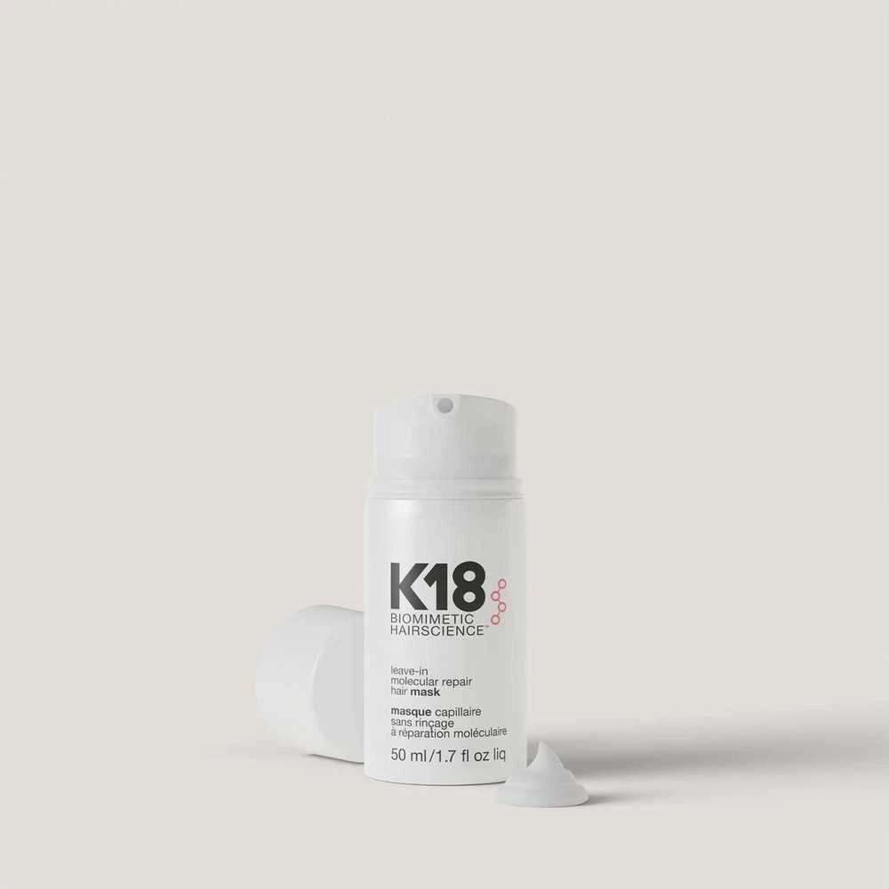 Nenuplaunama atkuriamoji plaukų kaukė K18 Leave-in Molecular Repair Hair Mask, 50 ml