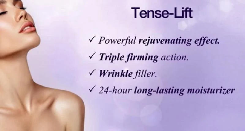 Kaklo ir dekoltė kremas Casmara Tense-lift, 100 ml