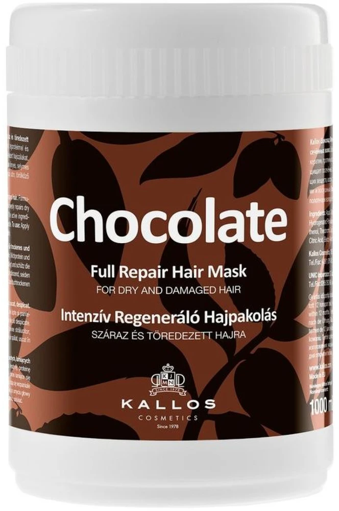 Kaukė plaukams Kallos Chocolate Full Repair Mask 1000 ml