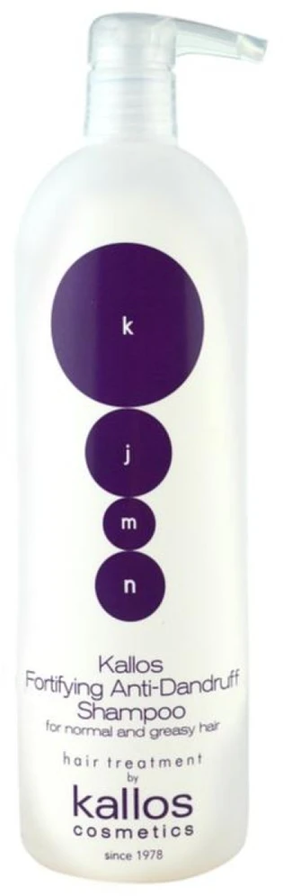 Kallos Cosmetics KJMN Fortifying Nuo pleiskanų Šampūnas šampūnas nuo pleiskanų, 500 ml