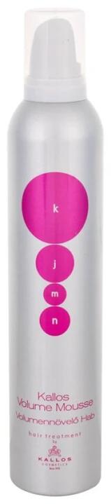 Kallos Cosmetics KJMN Volume Silk Protein Hair Mousse apimties suteikiančios plaukų putos, 300 ml