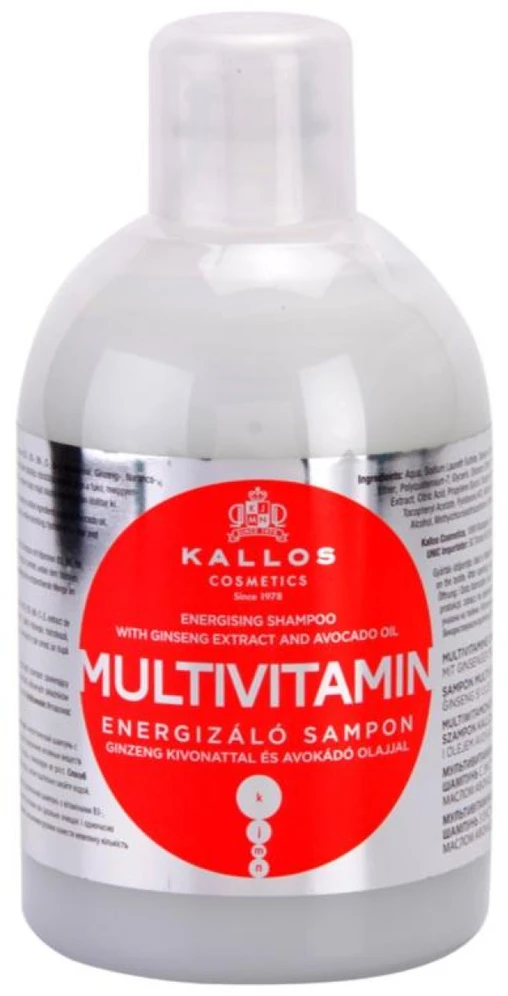 Šampūnas stiprinantis sausus plaukus Kallos MULTIVITAMIN Šampūnas 1000 ml
