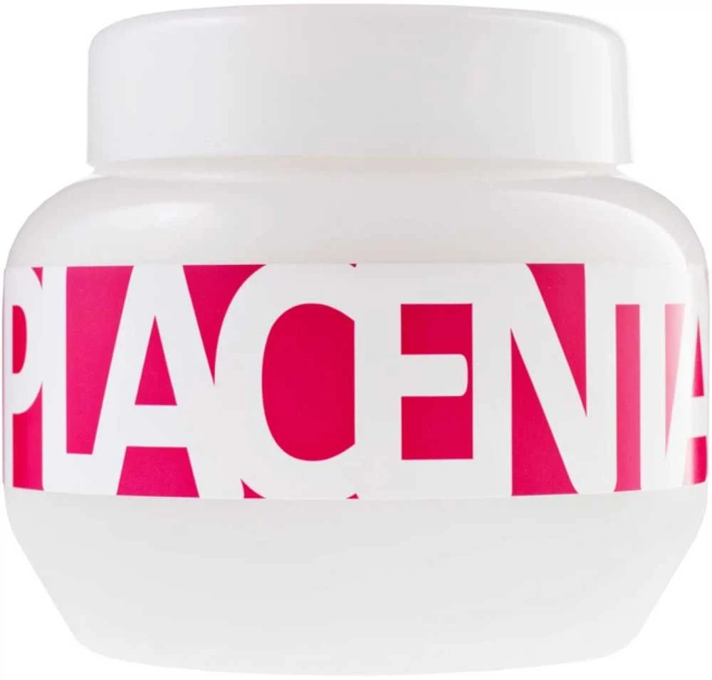 Kaukė sausiems pažeistiems plaukams Kallos Placenta Hair Mask 275ml