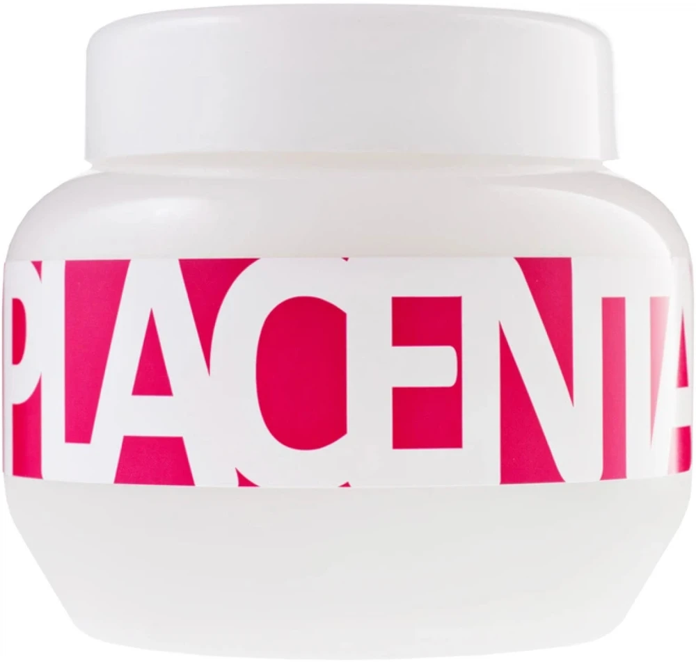 Kaukė sausiems pažeistiems plaukams Kallos Placenta Hair Mask 275ml