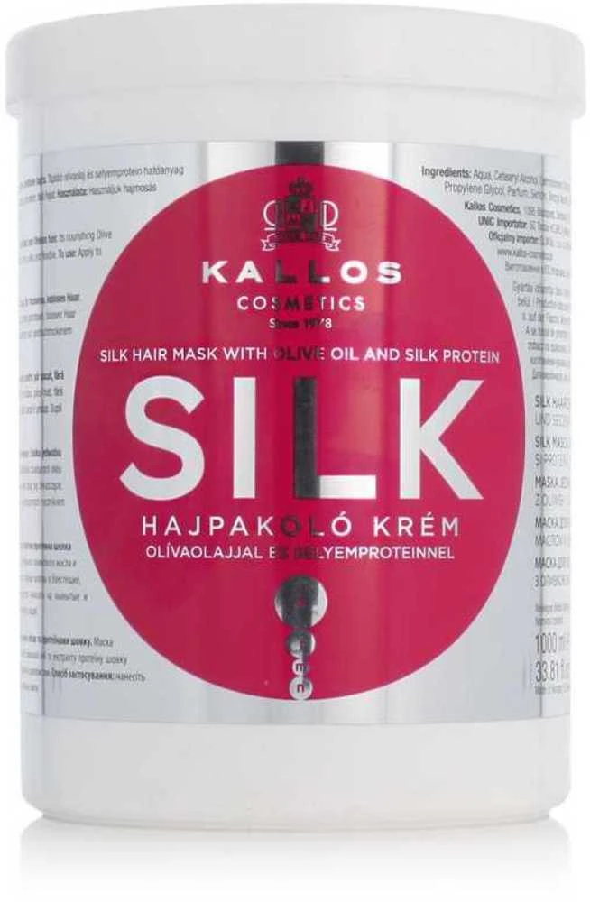 Kaukė sausiems plaukams Kallos SILK Hair Mask 1000 ml