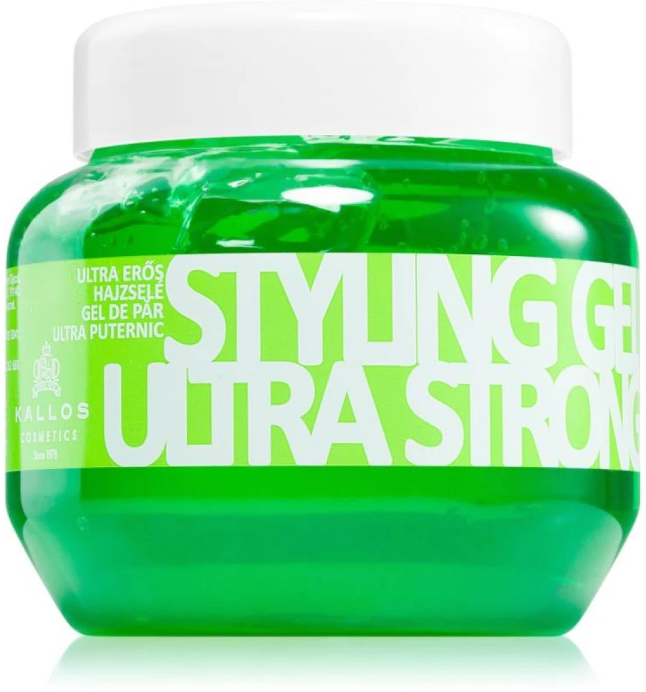 Kallos Cosmetics Styling Gel Ultra Strong plaukų formavimo gelis, 275 ml