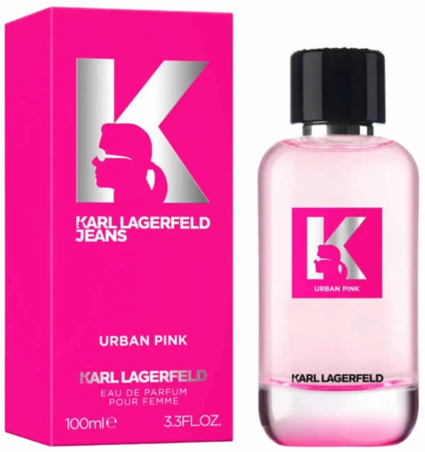 Karl Lagerfeld Jeans Urban Rožinė EDP parfumuotas vanduo unisex, 100 ml