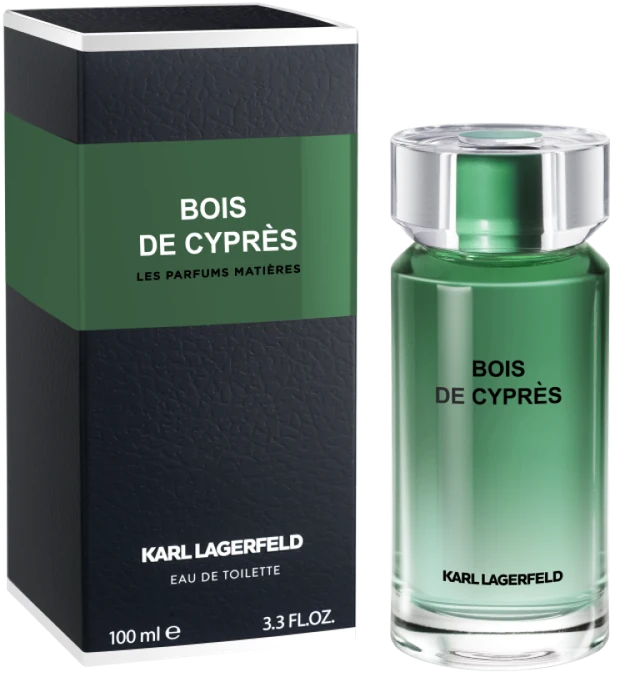 Karl Lagerfeld Les Parfums Matieres Bois de Cypres EDT tualetinis vanduo vyrams, 100 ml
