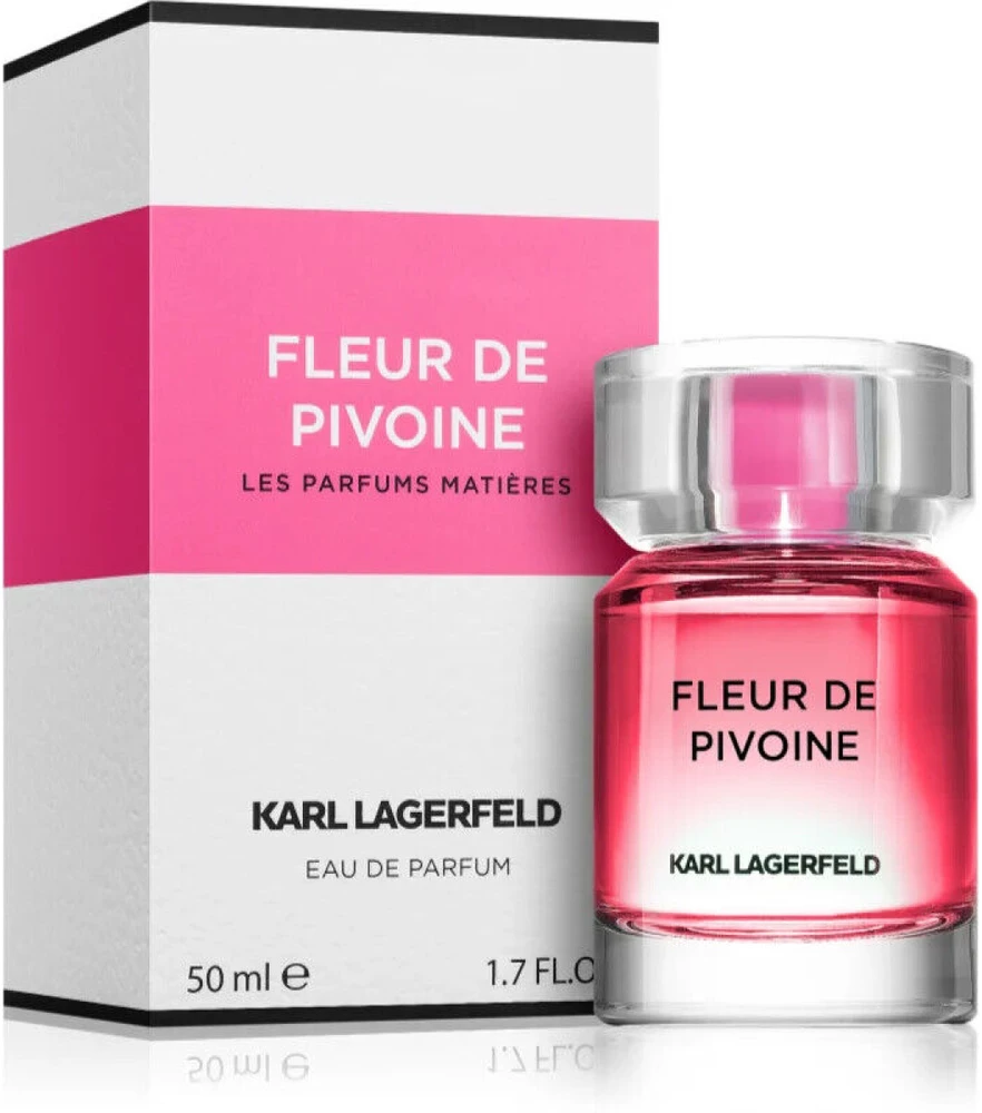 Karl Lagerfeld Les Parfums Matieres Fleur De Pivoine EDP parfumuotas vanduo moterims, 50 ml