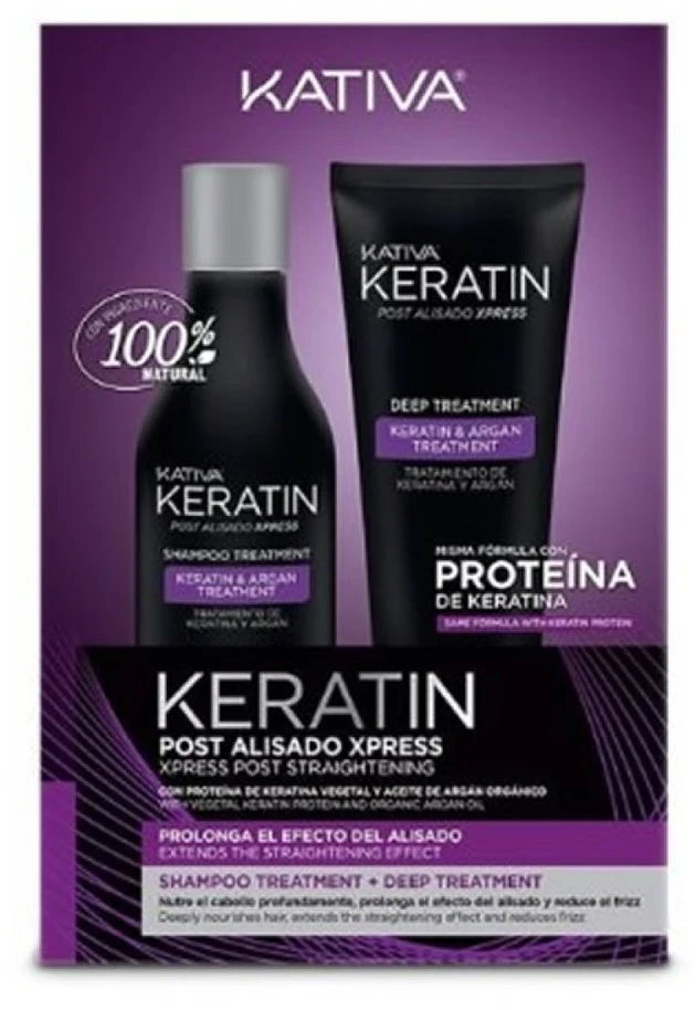 Kativa Keratin Post Smoothing Xpress Set 2 Pieces