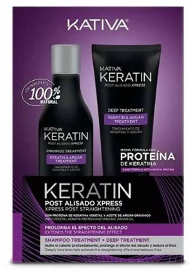 Kativa Keratin Post Smoothing Xpress Set 2 Pieces