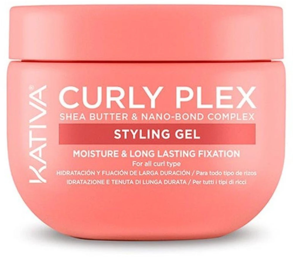 Kativa Skirtas garbanotiems plaukams Plex Styling Gel plaukų formavimo želė, 850 ml