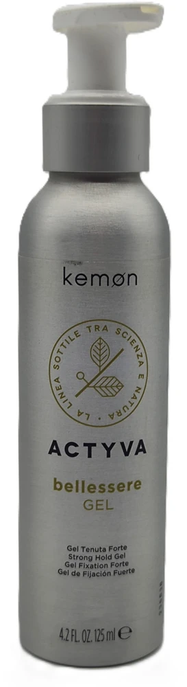 Kemon Actyva Bellessere Strong Hold Gel plaukų gelis, 125 ml