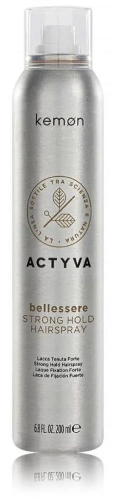 Kemon Actyva Bellessere Strong Hold Hairspray plaukų lakas, 200 ml