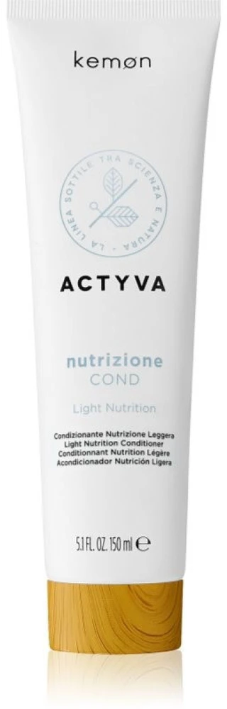 Kemon Actyva Nutrizione Light Nutrition Conditioner maitinamasis kondicionierius sausiems plaukams, 200 ml