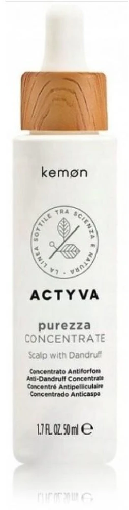 Kemon Actyva Purezza Concentrate intensyvi priemonė nuo pleiskanų, 50 ml