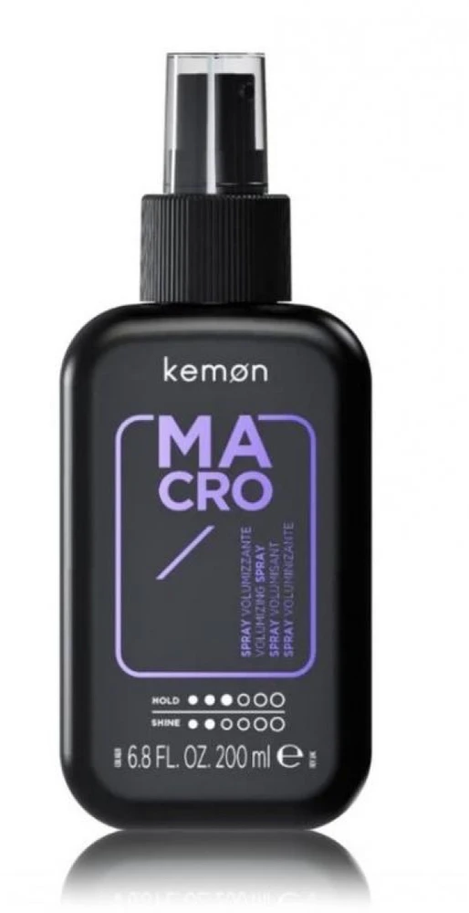 Kemon Hair Manya Macro Volumizing Purškiklis apimtį didinantis plaukų purškiklis, 200 ml