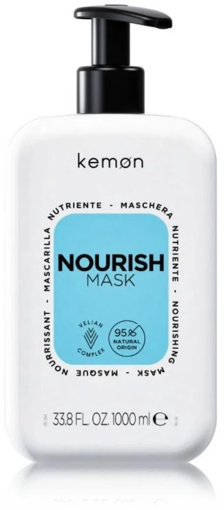 Kemon Nourish Mask maitinamoji kaukė sausiems ir pažeistiems plaukams, 1000 ml