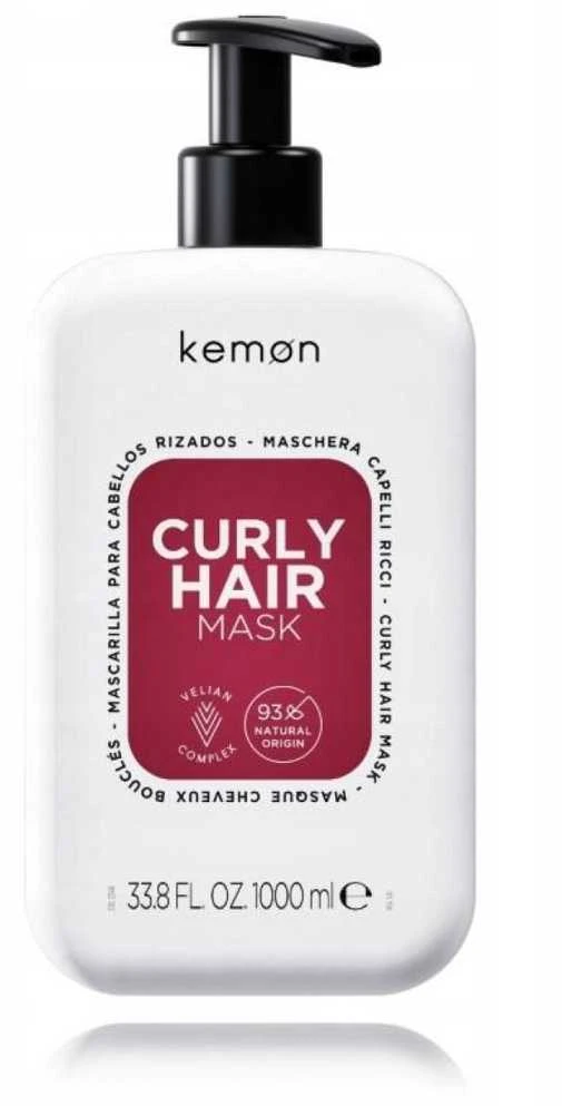 Kemon Skirtas garbanotiems plaukams Hair Mask kaukė garbanotiems plaukams, 1000 ml