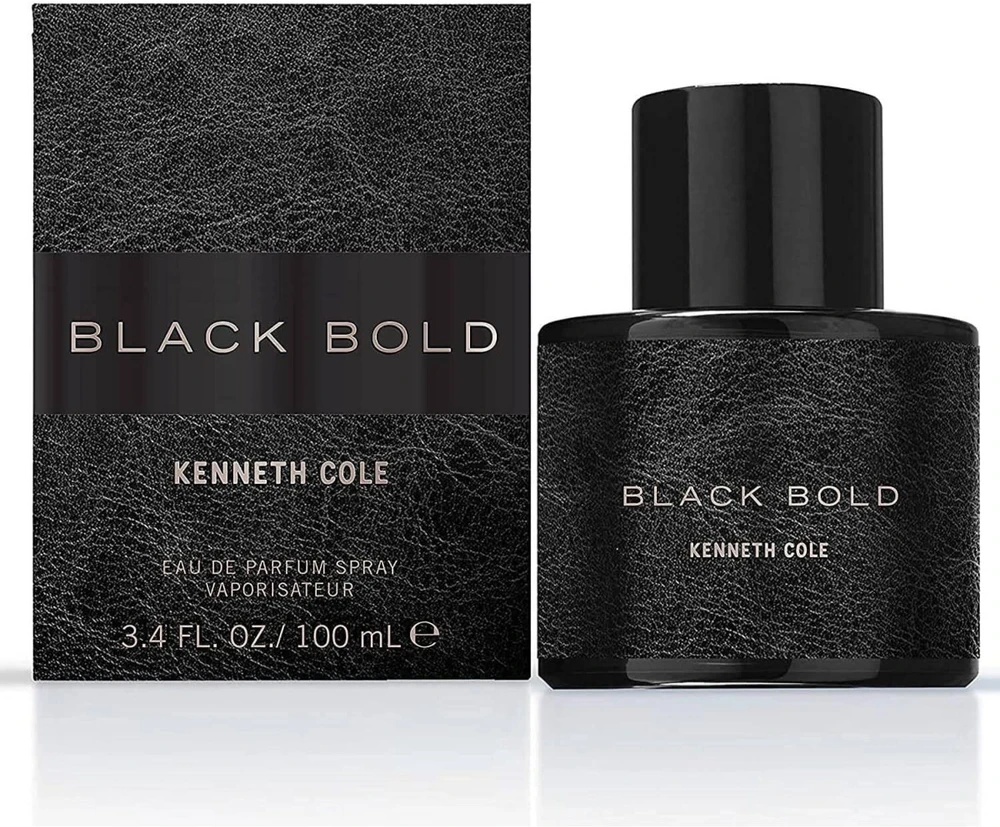 Kenneth Cole Juodas Bold EDP parfumuotas vanduo vyrams, 100 ml