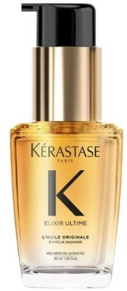 Kerastase Eliksyras Ultime L'Huile Original daugiafunkcis aliejus visų tipų plaukams, 30 ml