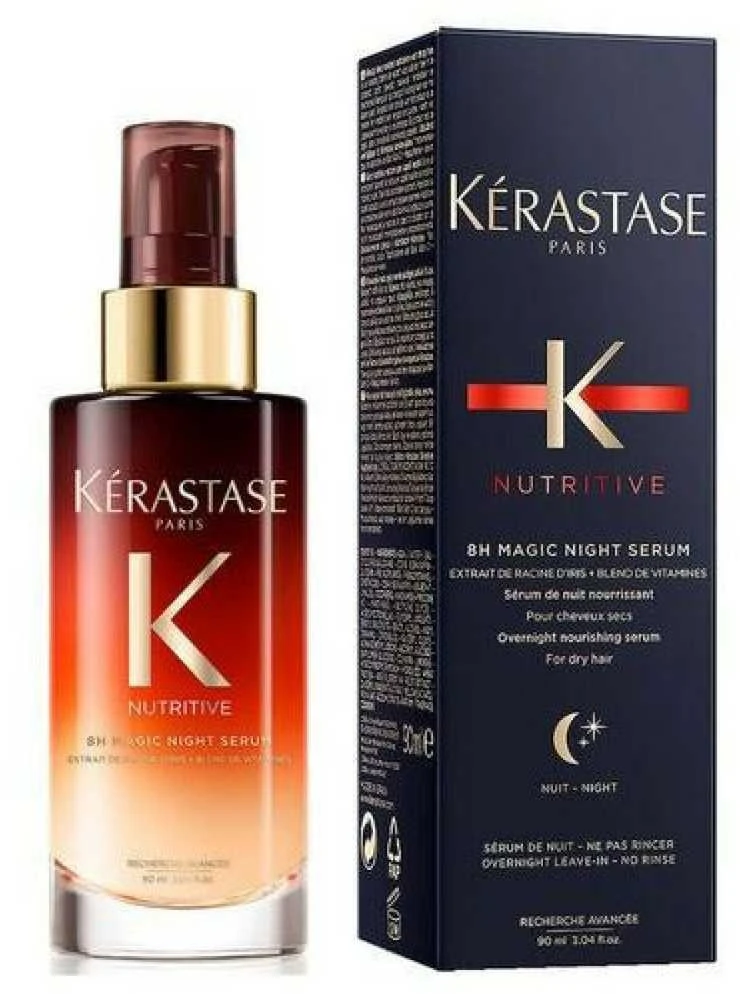 Kérastase Nutritive Irisome Magic Night Serum naktinis serumas plaukams, 90 ml