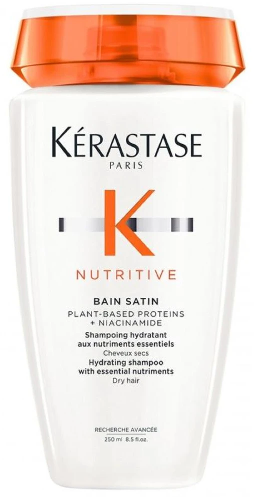 Kérastase Nutritive Bain Satin Hydrating Šampūnas drėkinantis šampūnas sausiems plaukams, 250 ml
