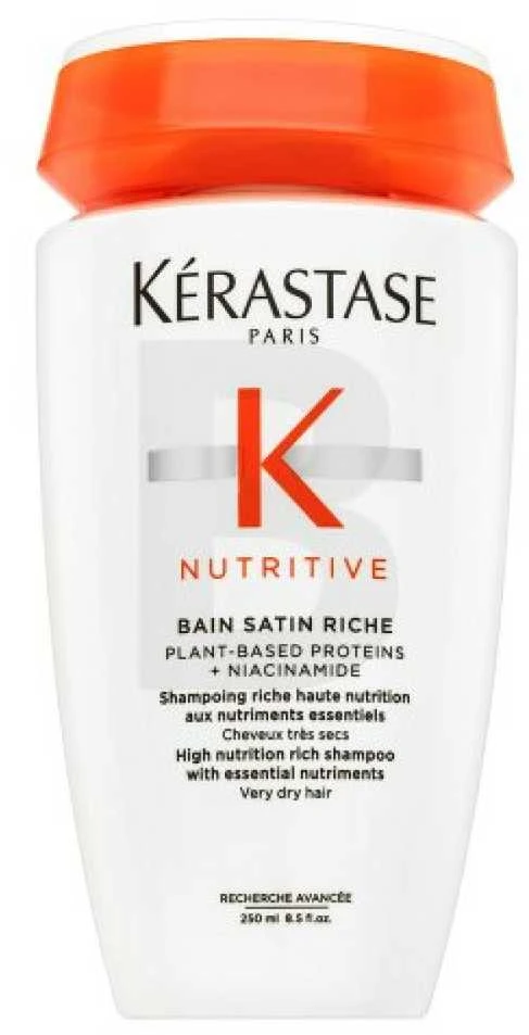 Maitinamasis šampūnas labai sausiems plaukams Kerastase Nutritive Bain Satin Riche Šampūnas 250ml