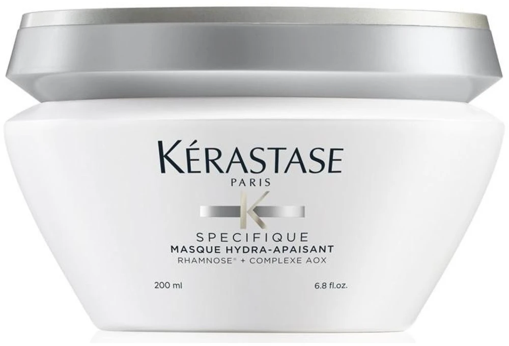 Kérastase Specifique Masque Hydra-Apaisant Soothing and Moisturizing Mask kaukė probleminei galvos odai, 200 ml