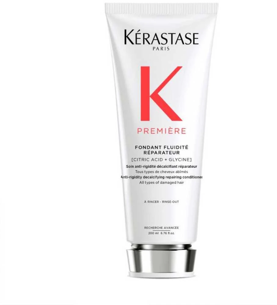 Kerastase Première Anti-Rigidity Decalcifying Repairing Conditioner kondicionierius visų tipų pažeistiems plaukams, 200 ml
