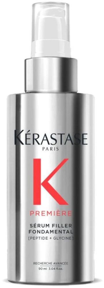 Kerastase Première Repairing Minkštinantis ir glotninantis Filler Serum nenuplaunamas serumas visų tipų pažeistiems plaukams, 90 ml