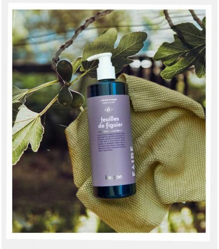 Kerzon Exfoliating Soap Feuilles de figuier šveičiamasis kūno prausiklis, 500 ml