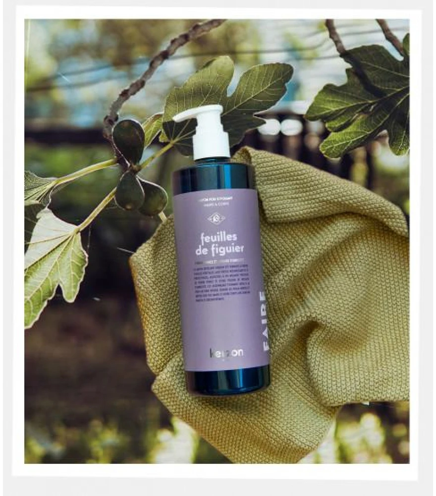 Kerzon Exfoliating Soap Feuilles de figuier šveičiamasis kūno prausiklis, 500 ml