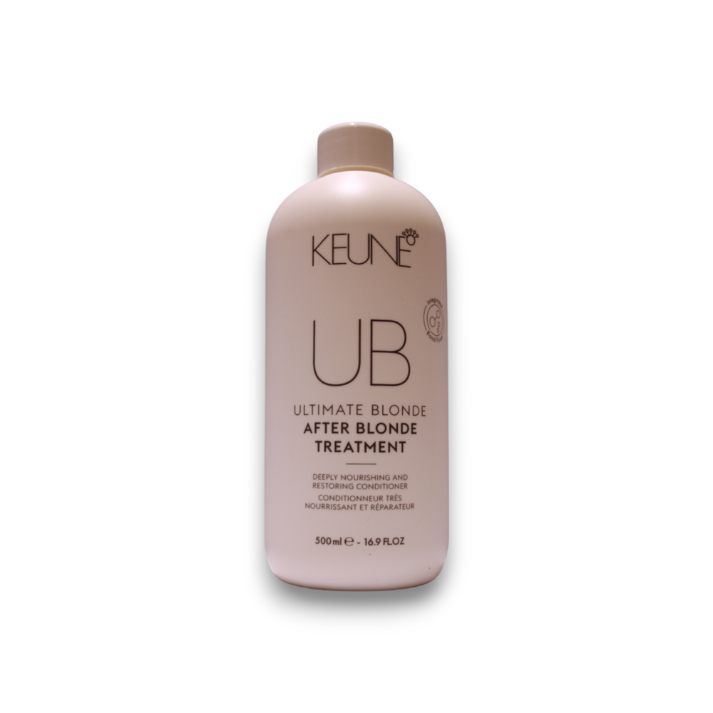 Keune UB After Skirtas šviesiems plaukams Hair Treatment Conditioner For maitininantis For Colour-Treated Hair, 500 ml