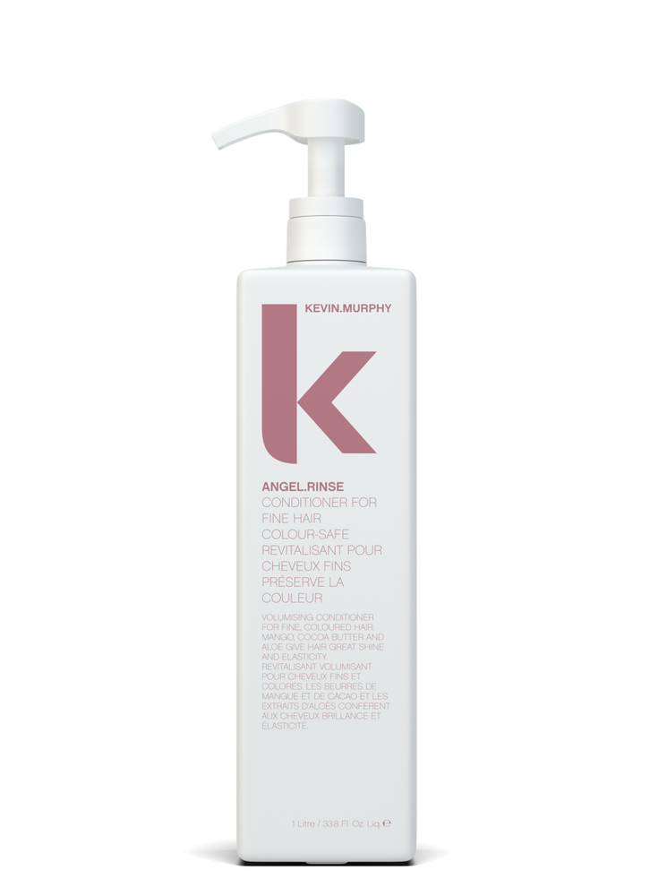 Kevin Murphy Angel Rinse plaukų kondicionierius, suteikiantis apimties ir žvilgesio, 1000 ml